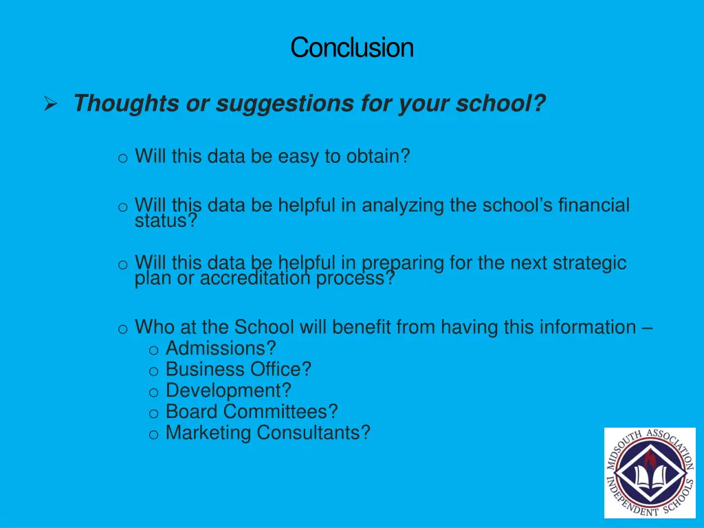 conclusion