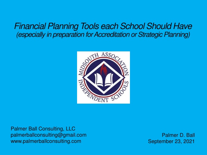financial planning tools each school should have