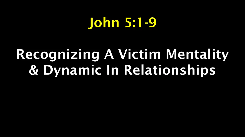 john 5 1 9