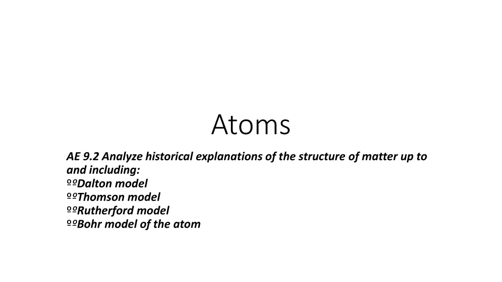 atoms