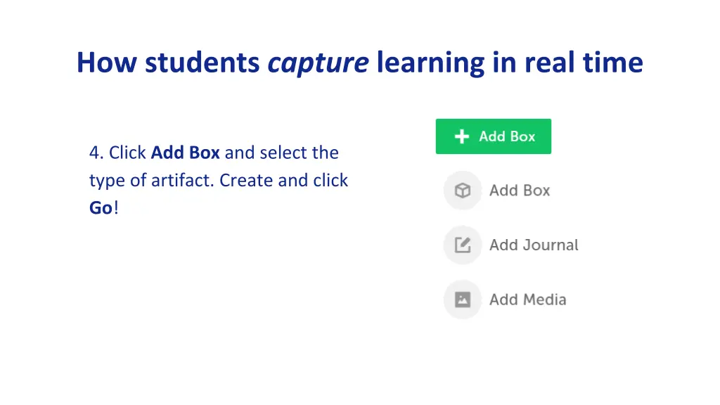 how students capture learning in real time 1