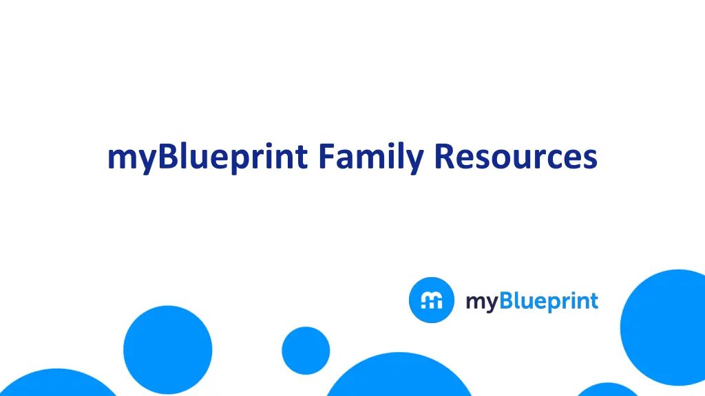 myblueprint family resources