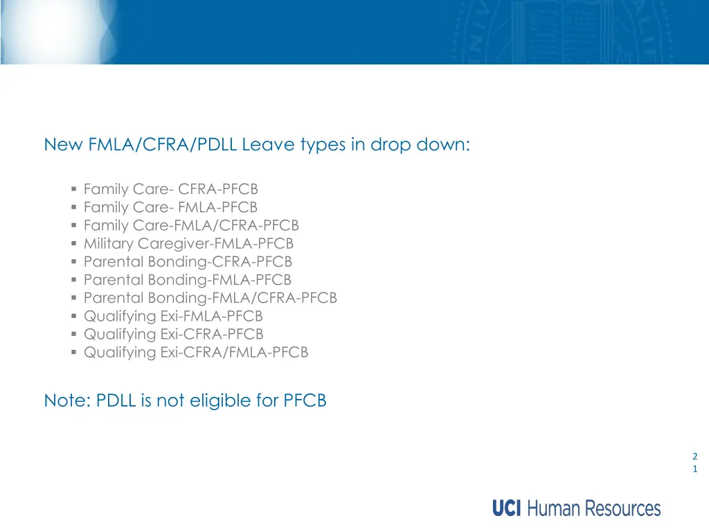 extended absence in ucpath