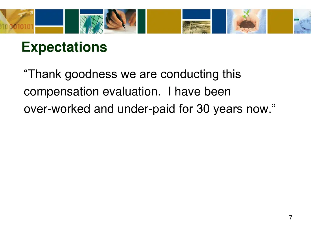 expectations 2