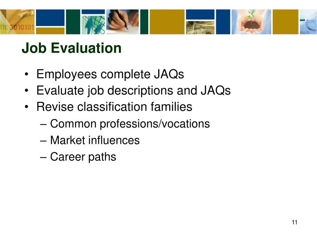 job evaluation
