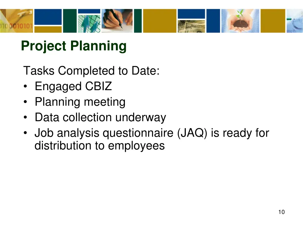project planning
