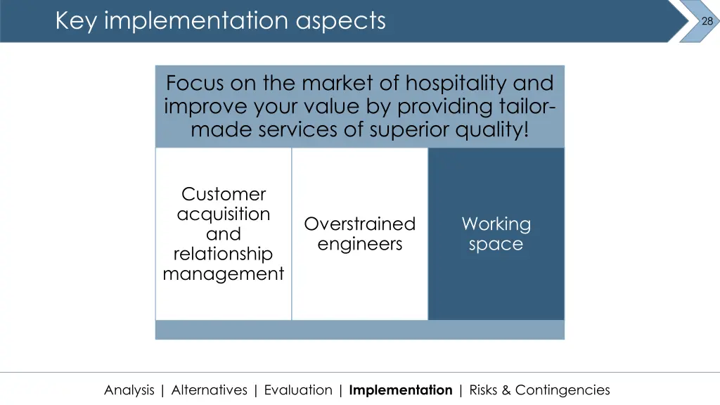 key implementation aspects 3