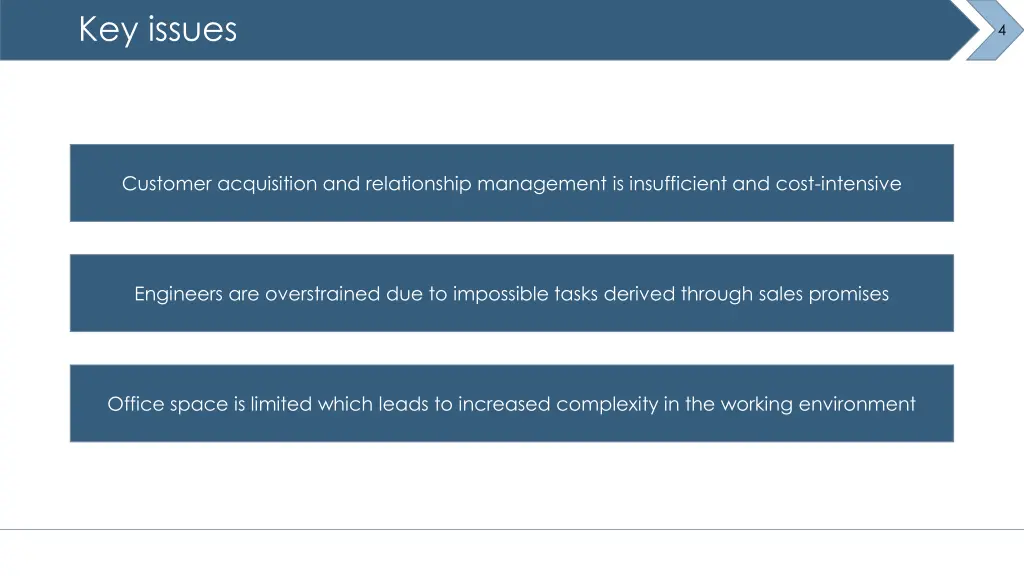 key issues
