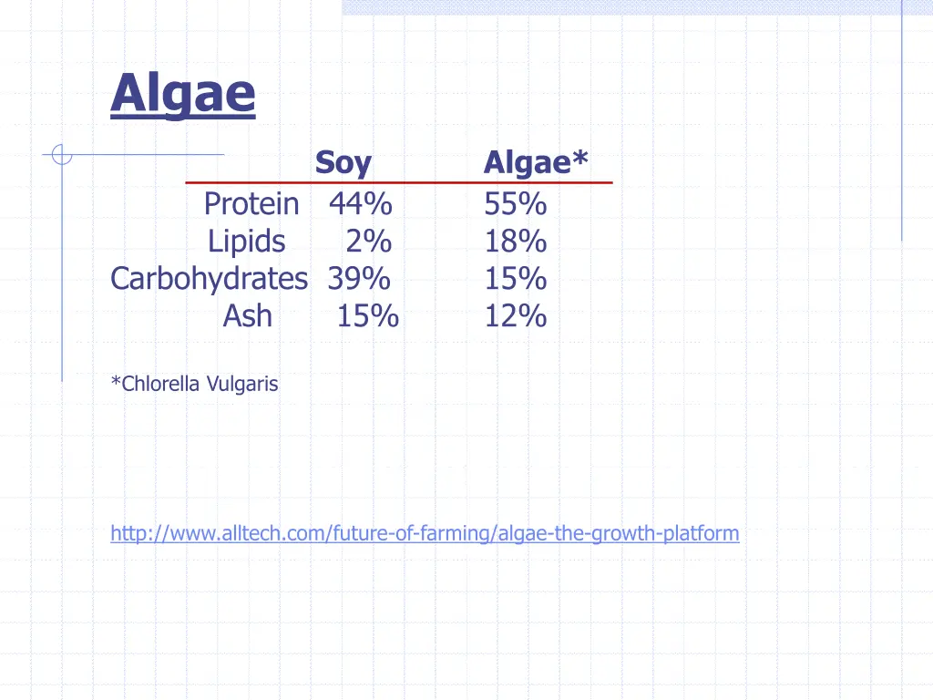 algae