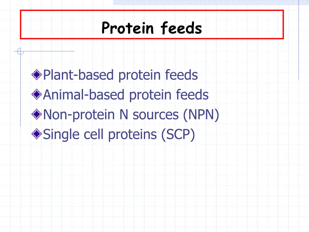 protein feeds 1