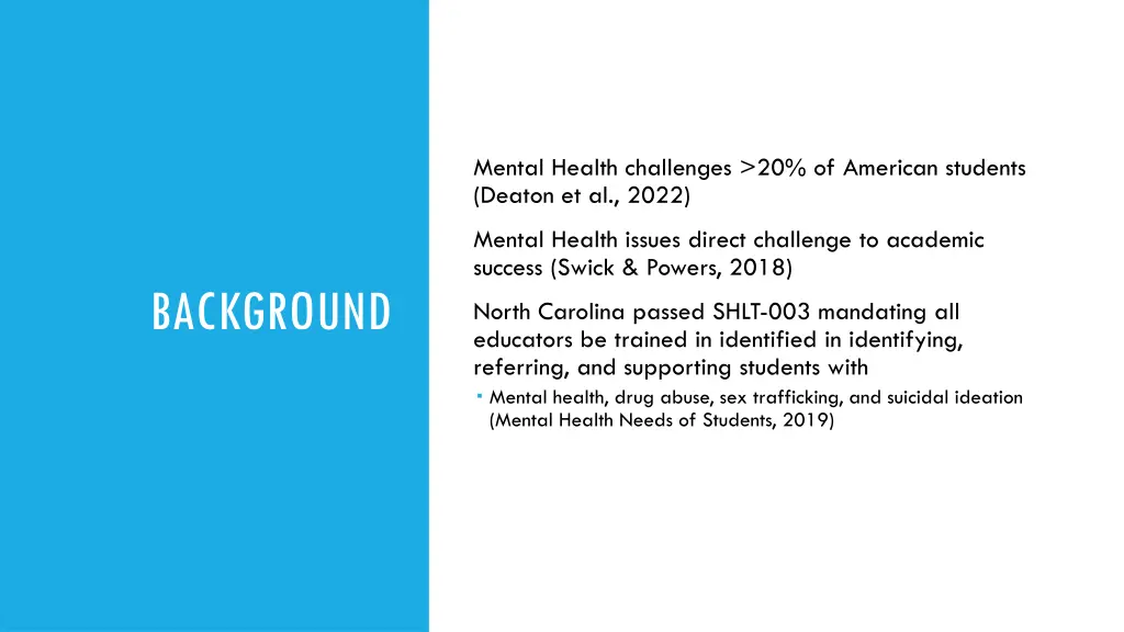mental health challenges 20 of american students