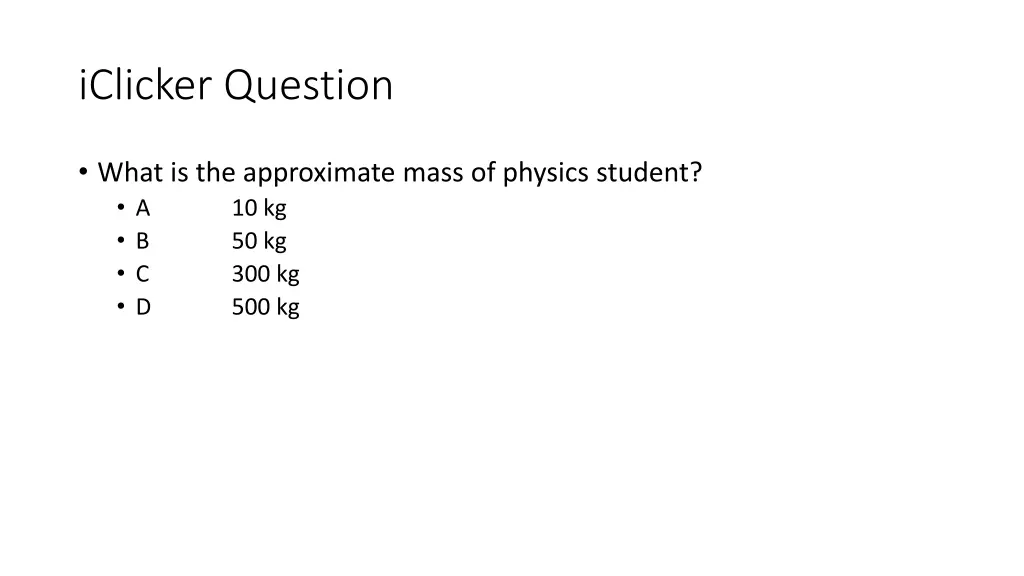 iclicker question 31