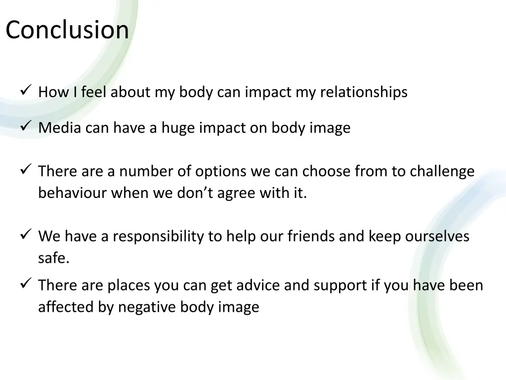 conclusion