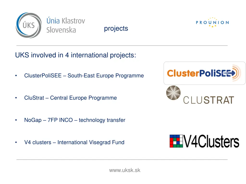 projects