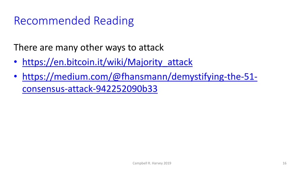 recommended reading