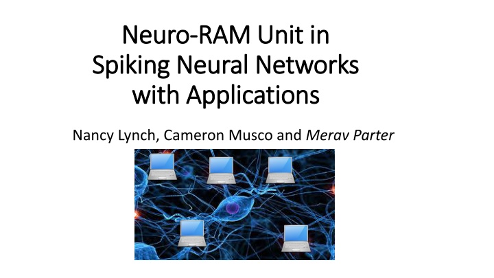 neuro neuro ram unit in ram unit in spiking