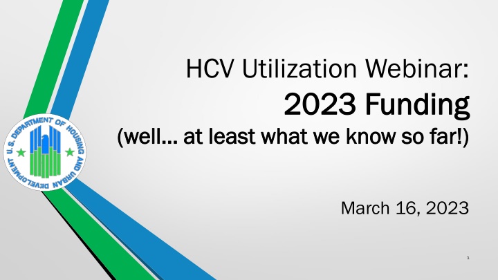 hcv utilization webinar 2023 funding 2023 funding