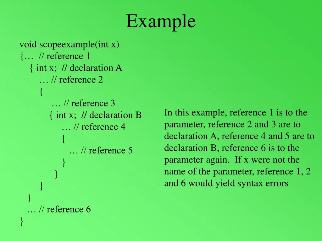 example