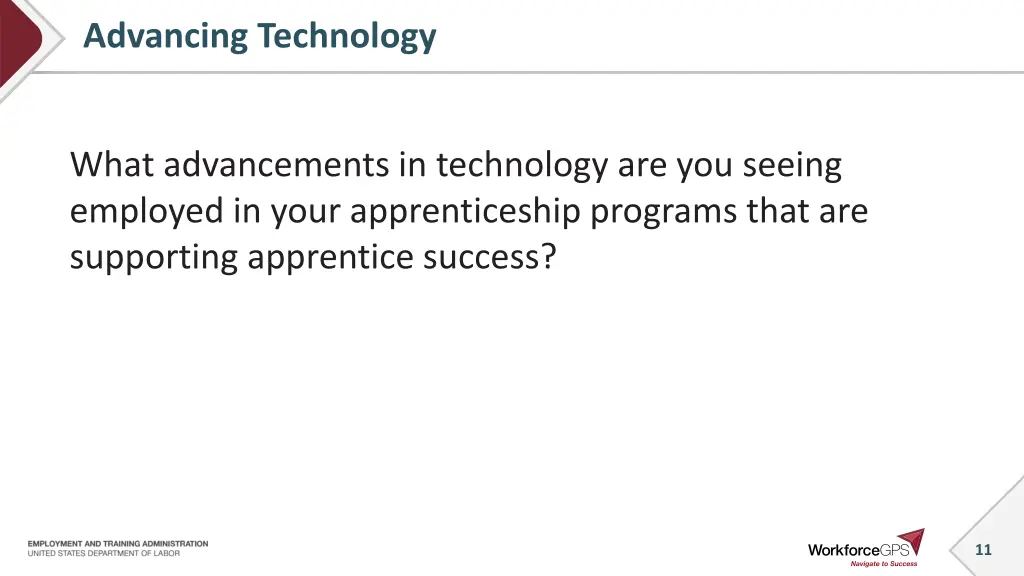 advancing technology