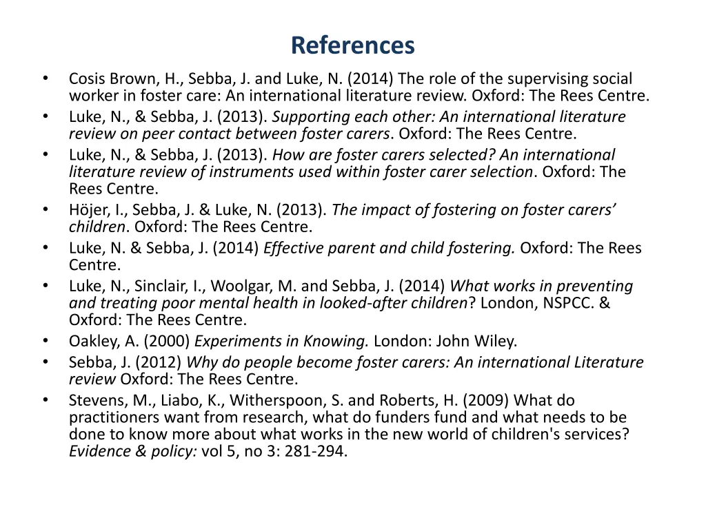 references