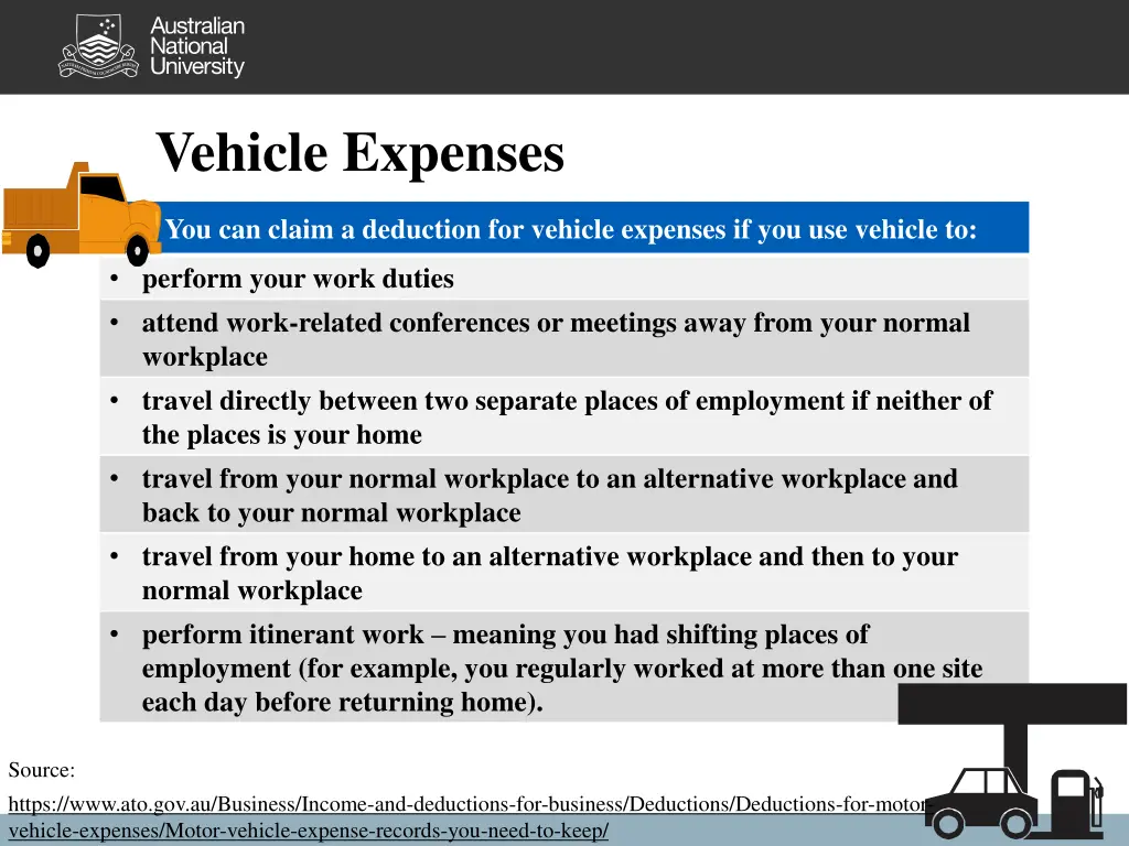 vehicle expenses 1