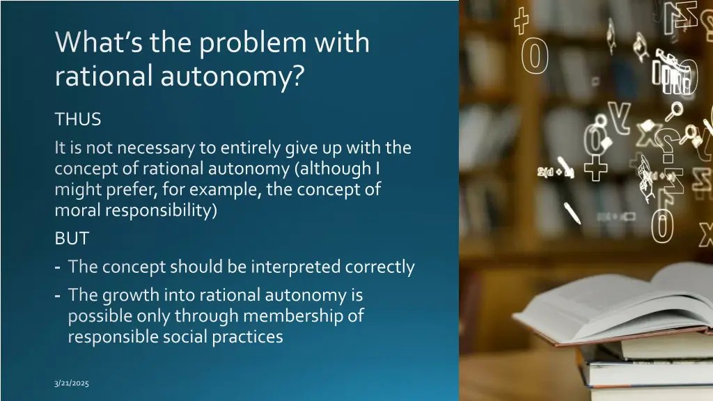 what s the problemwith rational autonomy 2