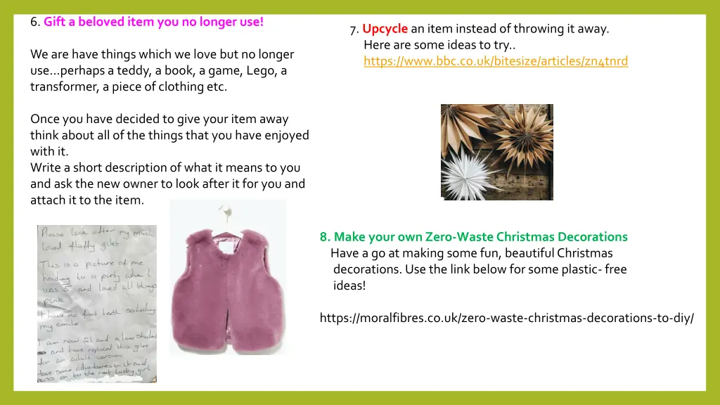 6 gift a beloved item you no longer use