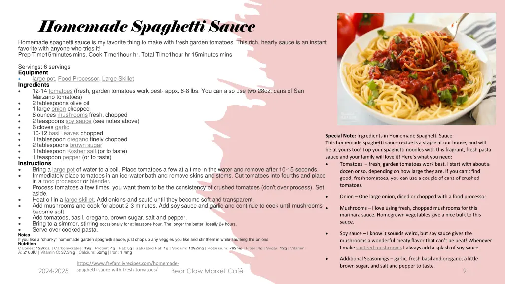homemade spaghetti sauce homemade spaghetti sauce