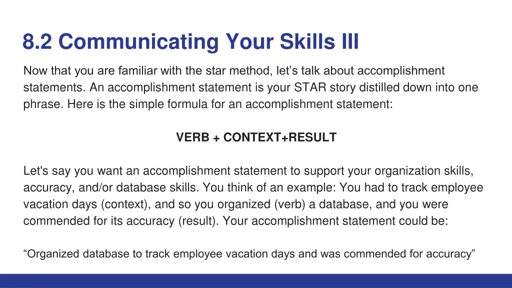 8 2 communicating your skills iii
