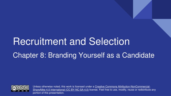 recruitment and selection