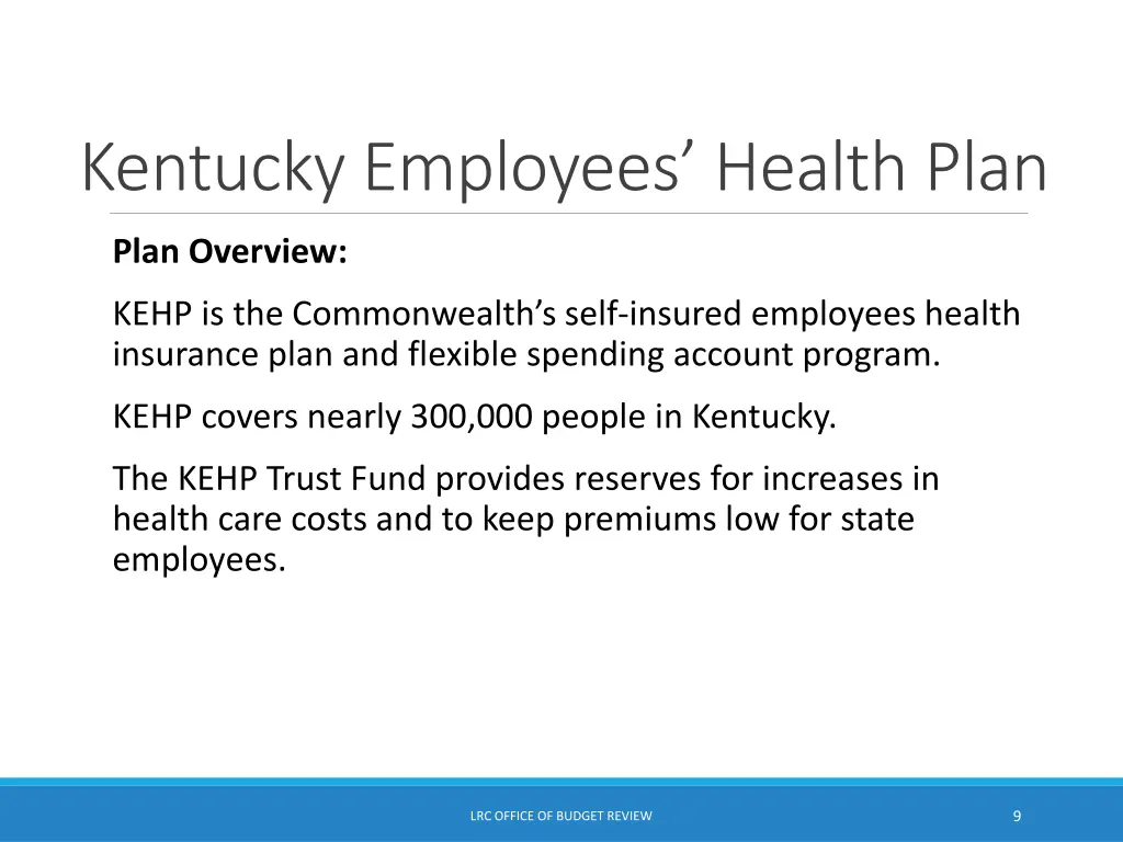 kentucky employees health plan
