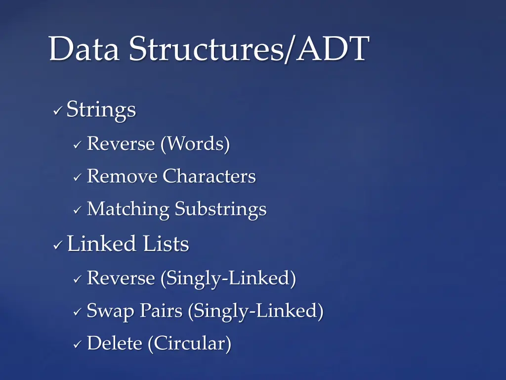 data structures adt