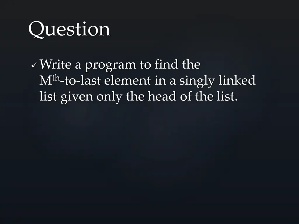 question 2