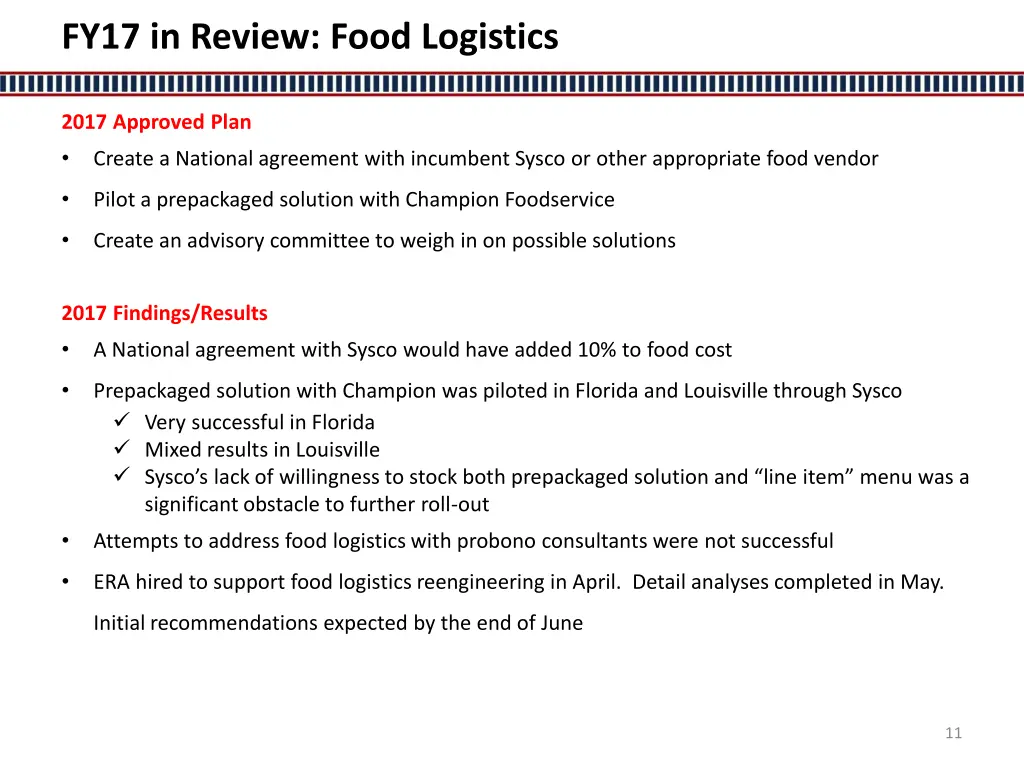 fy17 in review food logistics
