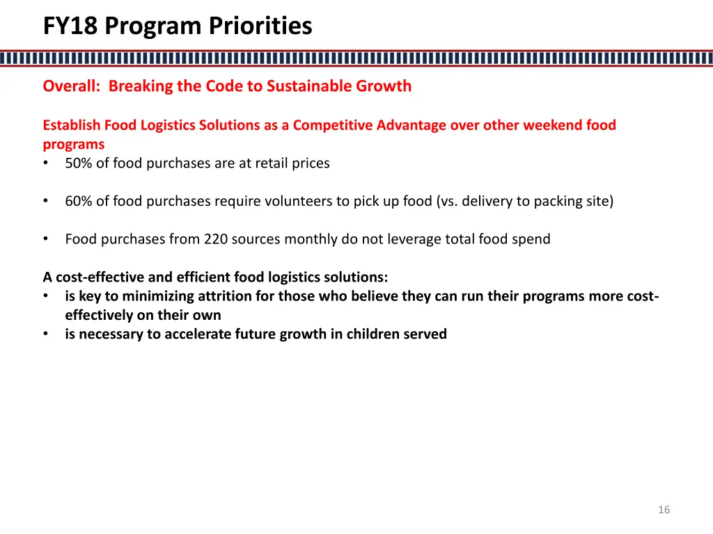 fy18 program priorities 1