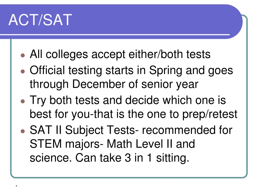 act sat
