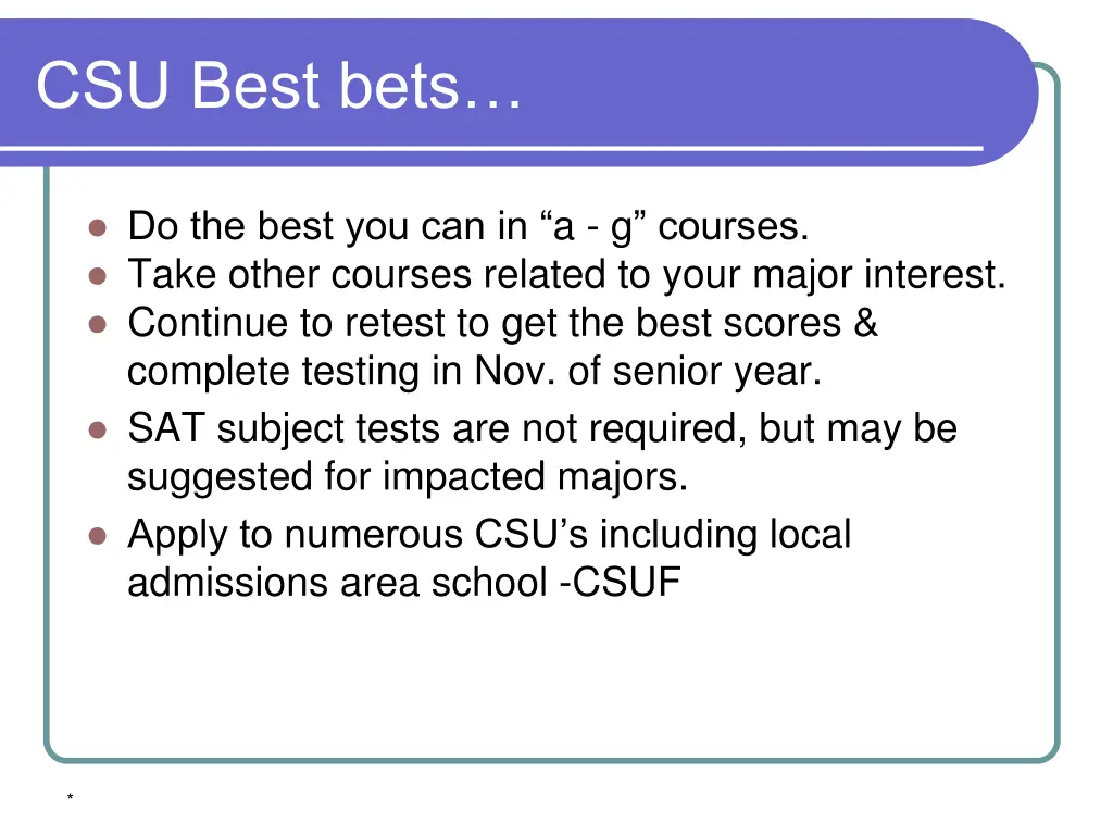 csu best bets
