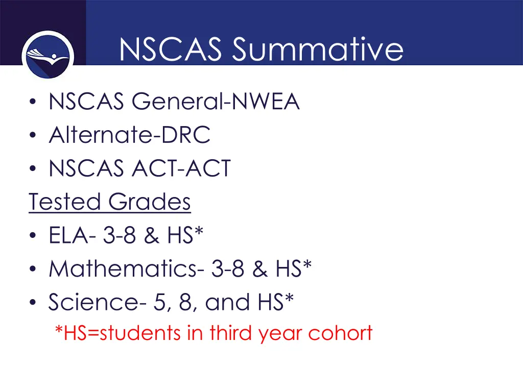 nscas summative