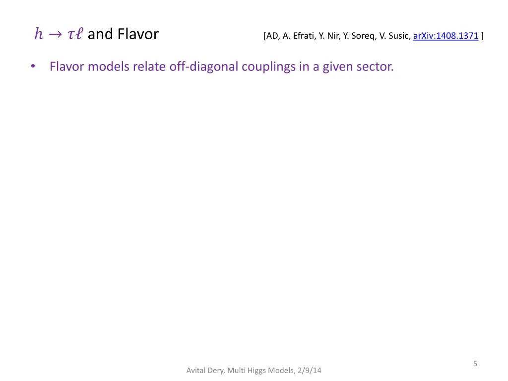 and flavor 1