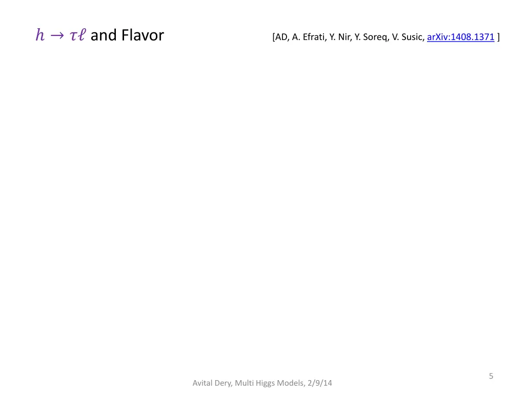 and flavor