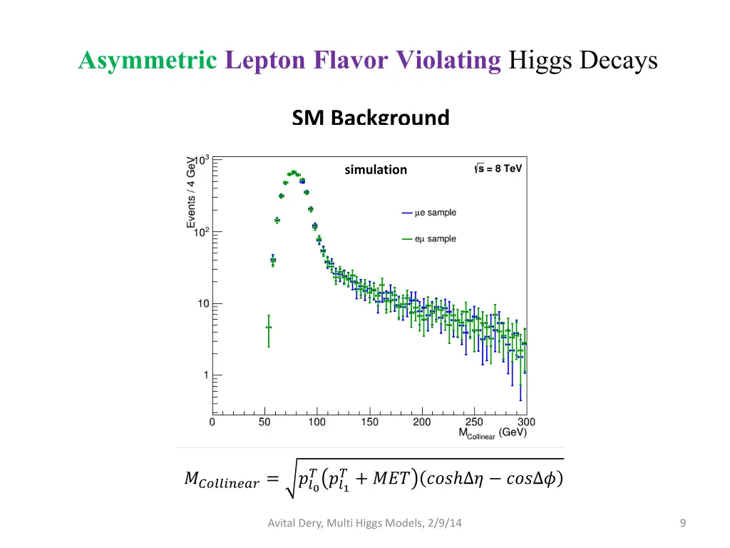 asymmetric lepton flavor violating higgs decays 2