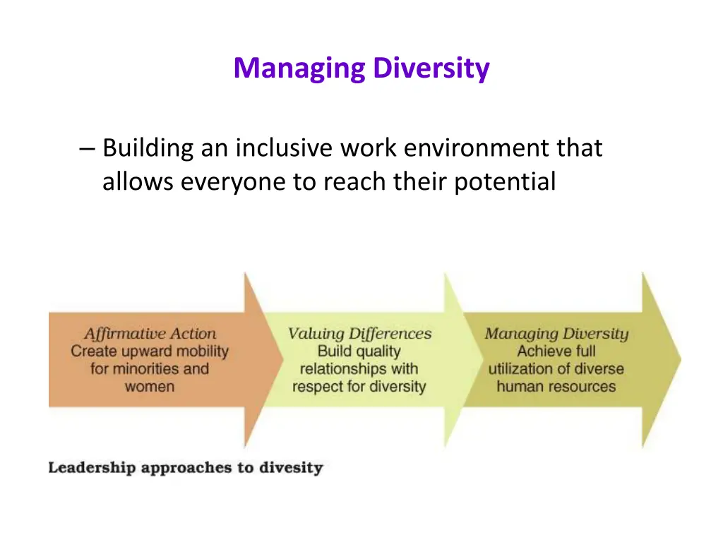 managing diversity