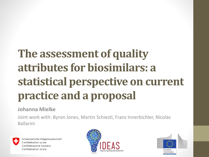 the assessment of quality attributes