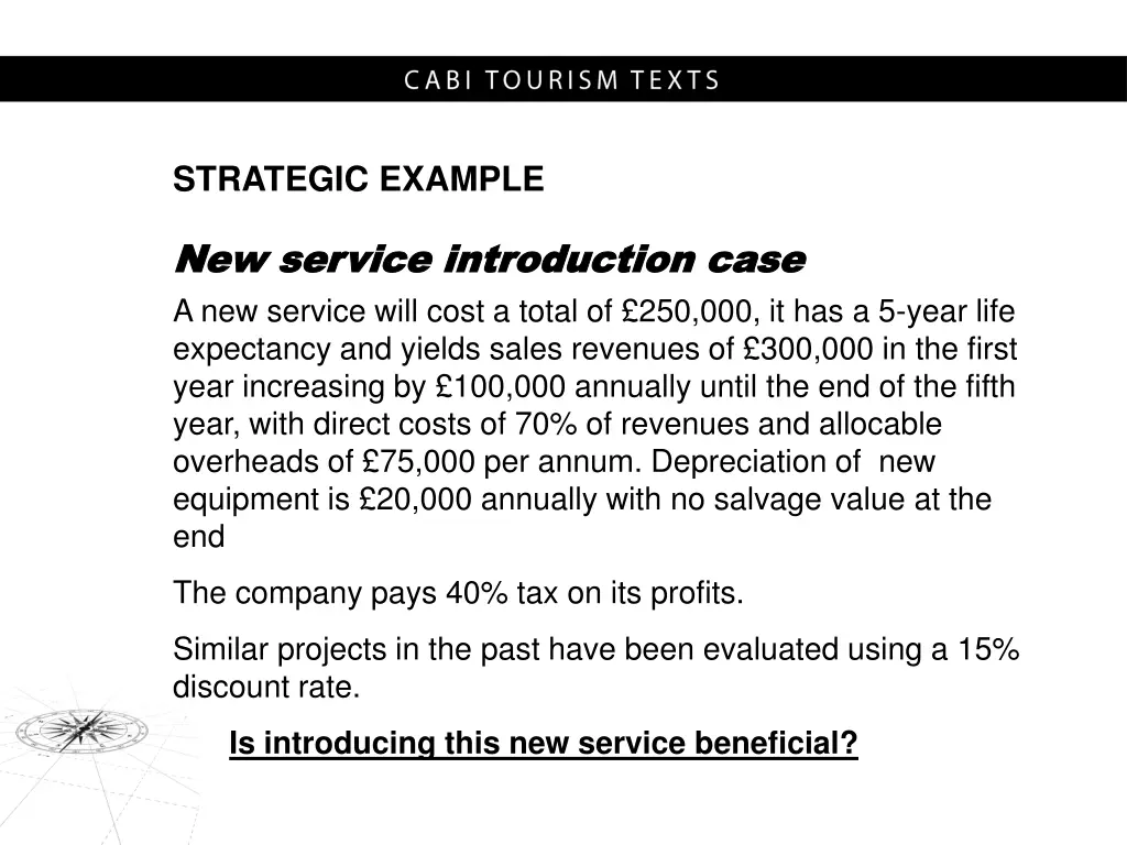 strategic example