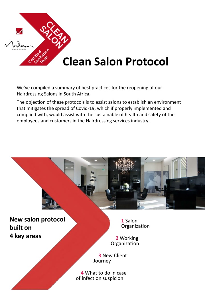 clean salon protocol