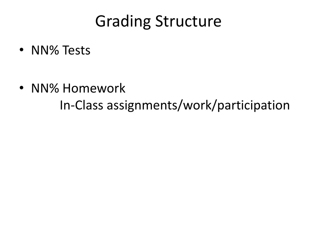 grading structure