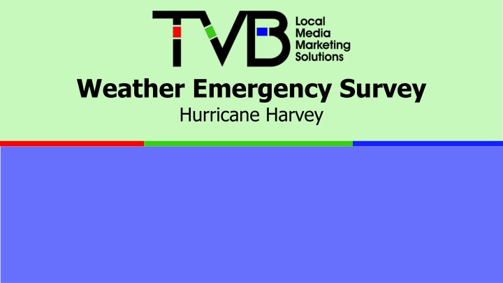 weather emergency survey hurricane harvey