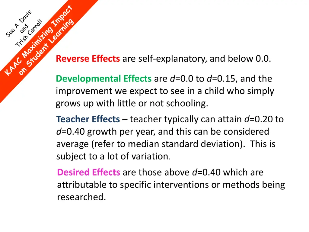 reverse effects are self explanatory and below 0 0