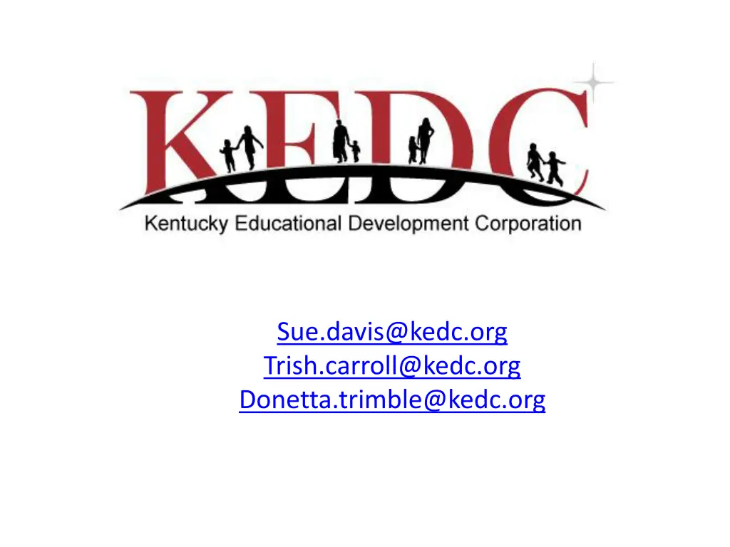 sue davis@kedc org trish carroll@kedc org donetta
