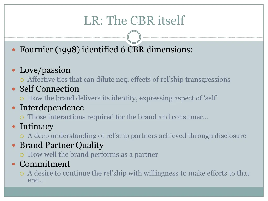 lr the cbr itself